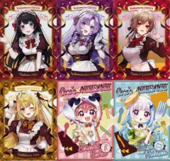 【中古】クリアファイル 全6種セット A4クリアファイル 「ココス×バーチャルYouTuber にじさんじ ココに集合!にじいろの美味しさをお届け!キャンペーン」 対象メニュー注文特典 第2弾
