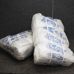 【処分特価/現状品】透明ガラ袋 ひも付PP 60cm×90cm　25枚×8束×2袋 (計400枚) 【鴻巣店】
