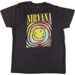 古着 NIRVANA ニルヴァーナ バンドTシャツ バンT メンズL相当/eaa547610