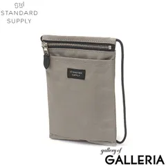 正規取扱店 スタンダードサプライ ショルダーバッグ メンズ レディース 小さめ ブランド STANDARD SUPPLY 日本製 SIMPLICITY SLING PURSE M GREYのサムネイル