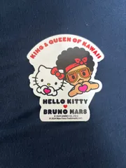 【未開封】ハローキティ ブルーノマーズ コラボレーション Tシャツ Mサイズ ハローキティ 新品 ブルーノ・マーズ BRUNO MARS x HELLO KITTY