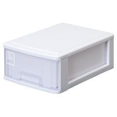 サンコープラスチック(SankoPlastic) 小物収納 シルキー 幅18.2×奥26.5×高9.9cm ホワイト 0