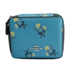 2025年最新】コーチ アクセサリーポーチ 小物入れ レザー 中古の人気  