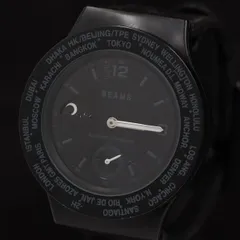 未使用 CITIZEN x BEAMS クロノグラフ腕時計 ブラック CITIZEN クロノグラフ ブラック 最終値下】CITIZEN クロノグラフ