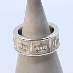 新品仕上げ】美品 90's オールドグッチ GUCCI HEAVY BAND G RING