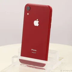 〔中古品〕 iPhoneXR 64GB プロダクトレッド MT062J／A SIMフリー【297】