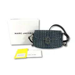 MARC JACOBS マークジェイコブス ザ モノグラム サンフェーディッド デニム カバー ショルダー バッグ スモール