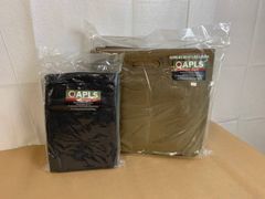 【米軍放出品】APLS サーマルガード&カバーセット 緊急輸送 熱保護 簡易担架 保護帽子付き 避難ブランケット 吸水パッド 寝袋 (120)