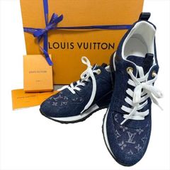 1496　【未使用展示品】 LOUIS VUITTON ルイヴィトン　ランアウェイ スニーカー MARINE サイズ37.5　24cm