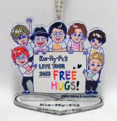 【中古】キーホルダー・マスコット(男性) Kis-My-Ft2 アクリルキーホルダー 「Kis-My-Ft2 LIVE TOUR 2019 FREE HUGS!」