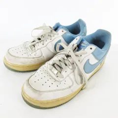 ナイキ NIKE Air Force 1 '07 University Blue  315122-144 エアフォース1 ブルー ホワイト US8 26ｃｍ スニーカー 靴