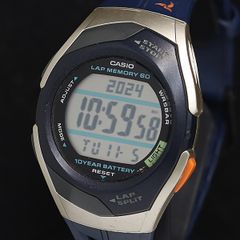 가동 카시오 피즈 STR-300 QZ 디지털 문자판 여성 시계 KTR 2000000 NSK