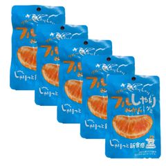 【5袋セット】フルしゃりグミ みかん 35g　兵庫倉庫