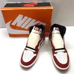 03w17581【タグ/箱付き美品】  Nike Air Jordan 1 High OG Lost & Found/Chicago ナイキ エアジョーダン1 ハイ OG ロスト & ファウンド/シカゴ  28.5cm メンズ スニーカー DZ5485-612