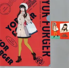 【中古】クリアファイル ヨル・フォージャー A4クリアファイル・ステッカーセット 「一番くじ 劇場版 SPY×FAMILY CODE：White」 H賞