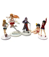 訳あり ソードアート・オンライン フィギュア5点まとめ売り アスナ ユウキ 直葉