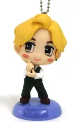【中古】フィギュア ブイ(BTS/防弾少年団/ノーマルカラー) 「TinyTAN」 CHUBBY COLLECTION モアプラスキーチェーン付フィギュア～Dynamite～“V”