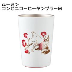 무민 편의점 커피 텀블러 M 400ml 티 파티 귀여운 텀블러 STCV2 리틀 미이 보냉 보온 편의점 커피 컵