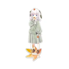 Slow Start Sengoku Kanmuri Acrylic Stand (Large) Autumn Casual Clothes Ver.