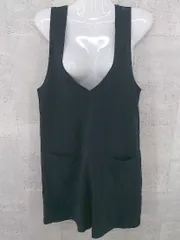 ◇ green label relaxing UNITED ARROWS ノースリーブ ミニ ジャンパー スカート ワンピース ブラック レディース 【中古】 【1002800998807】