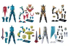 【中古】食玩 トレーディングフィギュア 全8種セット 「装動 仮面ライダーガッチャード→4← Feat.仮面ライダーアウトサイダーズ」