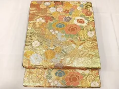 平和屋着物◎六通柄袋帯　織匠華の舞　金銀糸　正絹　逸品　AAAK5064Bdt