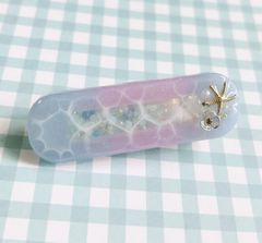 レジン♡海を詰めこんだシャカシャカヘアクリップ♡