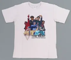 【中古】Tシャツ GENERATIONS フォトTシャツ アイボリー Sサイズ 「GENERATIONS 10th ANNIVERSARY YEAR GENERATIONS LIVE TOUR 2023 “THE STORY”」