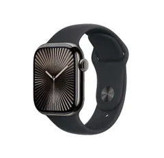 「新品」Apple Watch Series 10 GPS+Cellularモデル 42mm MWXH3J/A [スレートチタニウムケース・ブラックスポーツバンド M/L]
