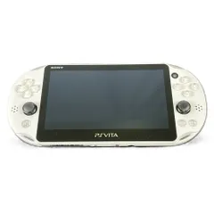 【訳ありジャンク】PSVITA PCH-2000 シルバー 美品 USED PS Playstation vita Wi-Fi model SILVER PCH-2000 ZA25 JAPAN