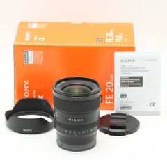 ソニー / 広角単焦点レンズ / フルサイズ / FE 20mm F1.8 G / Gレンズ / デジタル一眼カメラα[Eマウント]用レンズ / SEL20F18G #4156