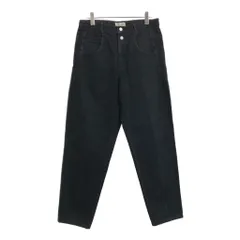 90年代 USA製 GUESS JEANS ゲスジーンズ デニムパンツ ブラック(メンズ W33 L32)中古 古着 U6417