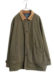 【お得なクーポン配布中!】 90s ジェイクルー ハンティング ジャケット メンズ L / オールド JCREW 巨人タグ チェック ライナー付き コットン カバーオール アウトドア