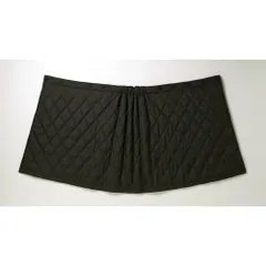 ☆ ブラック/グレー ☆ 中綿キルトリバーシブル巻きスカート 巻きスカート 防寒 ラップスカート キルティング レディース 巻きスカート防寒 防寒グッズ オフィス スポーツ観戦 あったかグッズ 屋外 あったか ひざ掛け ルームウェア 暖かい 膝掛けのサムネイル