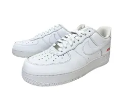 NIKE (ナイキ) ×SUPREME (シュプリーム) AIR FORCE 1 LOW レザー CU9225-100 US10 28cm ホワイト メンズ/045