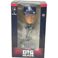 大谷翔平選手 ロサンゼルス ドジャース ビジターユニフォーム ビッグヘッドフィギュア 24cm ピッチング 投手 ボブルヘッド フィギュア Foco 公式 限定生産