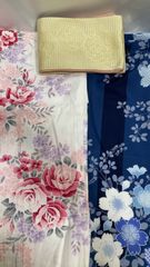 〈美品〉浴衣　2点　帯