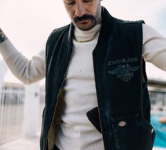 Dickies(R) x H-D(R)キルティングキャンバスベスト