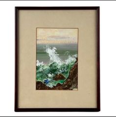 岡崎勇次 油絵 風景画「いんのしま（因島）」 - メルカリ