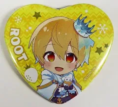 【中古】バッジ・ピンズ るぅと(すとろべりーぷりんす/SD) すとぷりハート缶バッジ(2022 Strawberry Winter ver.!!) ハート缶バッジくじ景品