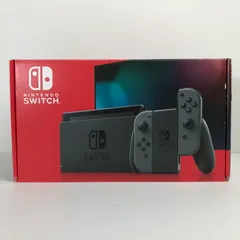 【中古品】 Nintendo Switch ニンテンドースイッチ 本体 Joy-Con(L) (R) グレー 2019モデル 【034-250202-mh-01-fuz】