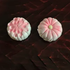 【おまとめ】ねりきり箸置き　まさり草　ももよ草　ペアセット／ねりきり根付け　紫陽花