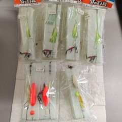 釣具屋　オリジナル仕掛け　太刀魚　仕掛　37　種類いろいろ　計7個　タチウオ　釣具　釣り用品　夜光　替針　釣り糸　釣り針　まとめ売り　釣り引退セット　※2331