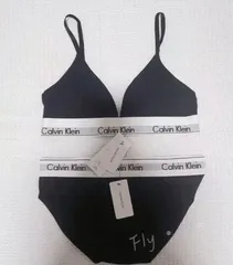 新品 カルバンクライン レディース ブラ ショーツ 上下セット ブラック