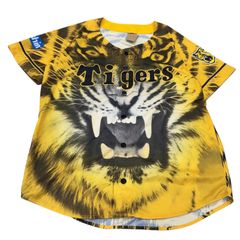 阪神タイガース　ユニフォーム　虎柄　　応援グッズタイガース　野球観戦　フリーサイズ　ミズノ