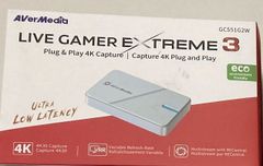 新品未開封　AVerMedia LIVE GAMER EXTREME 3　 ホワイトバージョン GC551G2　海外版　　1個