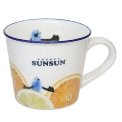 パペットスンスン マグカップ カラーラインマグ シトラス PUPPET SUNSUN ティーズファクトリー プレゼント ギフト キャラクター グッズ 