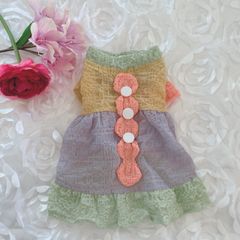 パステル🌈ワンピース  Sサイズ 残り1枚