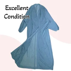 【美品】カーディガン レディース ロング羽織り 長袖 冷房対策