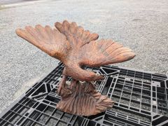 鷹のオブジェ ヴィンテージ品 鷹の置物 - メルカリ